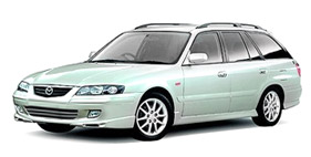 Mazda 626 kombi 1998-2002 lyžiny